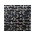 TM 049 Mozaic din sticla tip cristal negru