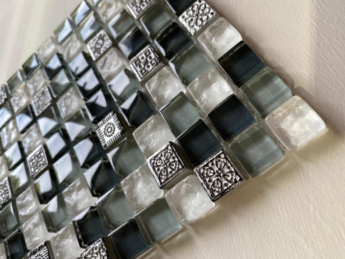 TM 123 Mozaic sticla cristal si piatra - imagine 3