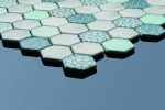 TM 127 Mozaic din sticla format hexagonal - imagine 2