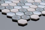 TM 128 Mozaic din sticla format hexagonal - imagine 2